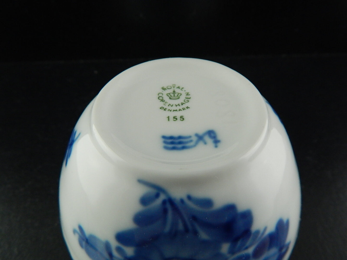 ROYAL COPENHAGEN PORCELLANA ZUCCHERIERA BLUE FLOWER SUGAR POT