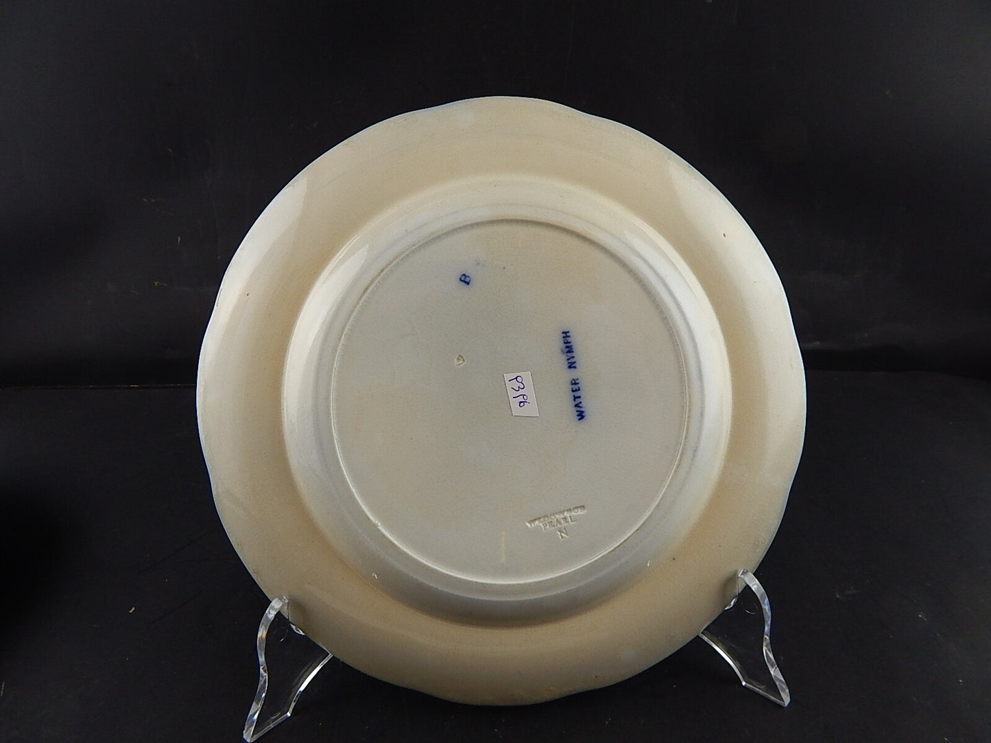 ANTICO RARO PIATTO PORCELLANA WEDGWOOD WATER NYMPH DIPINTO MANO FINE '800 #9396