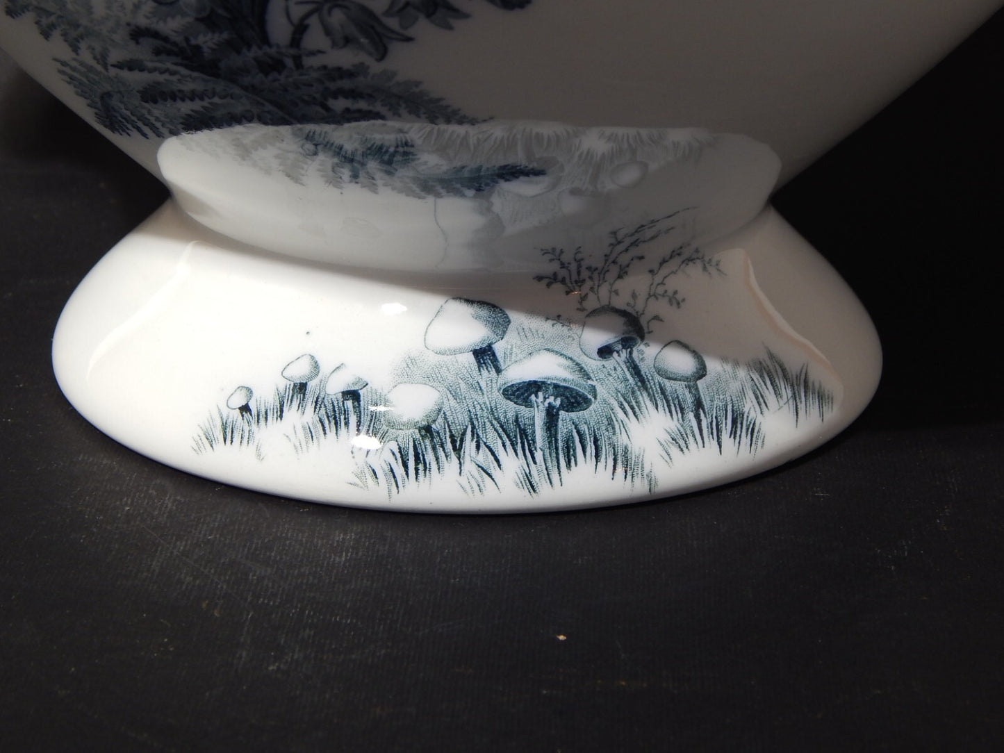 ANTICA ZUPPIERA CENTROTAVOLA PORCELLANA VILLEROY&BOCH ALASKA WALLERFANGEN