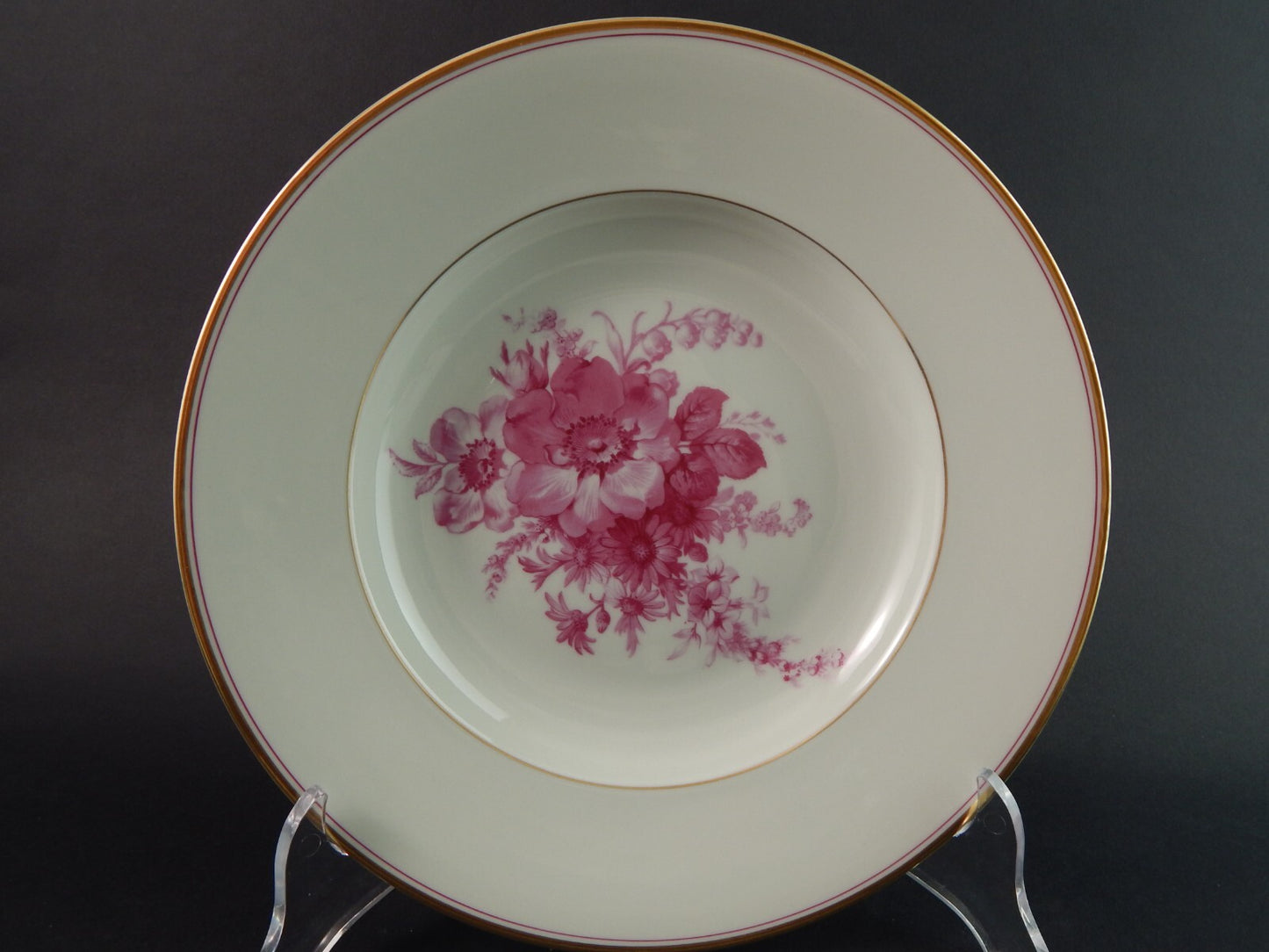 ANTICO SERVIZIO 8 PIATTI PORCELLANA JOHANN HAVILAND BAVARIA DECORO SAVONA