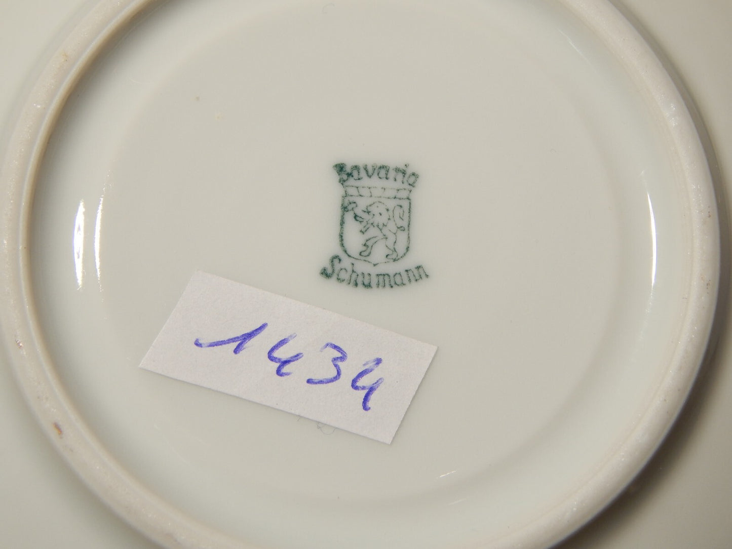 ANTICA TAZZINA CAFFE’ STILE IMPERO PORCELLANA MANIFATTURA SCHUMANN 1945 BAVARIA