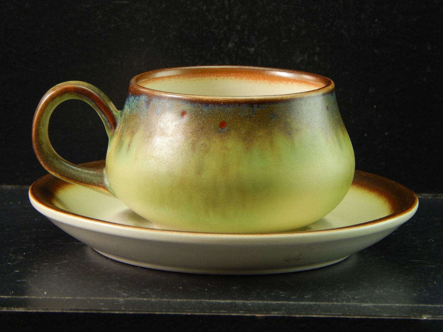 VINTAGE PORCELLANA MANCIOLI COLLEZIONE TUSCIA TAZZINA CAFFE' ESPRESSO