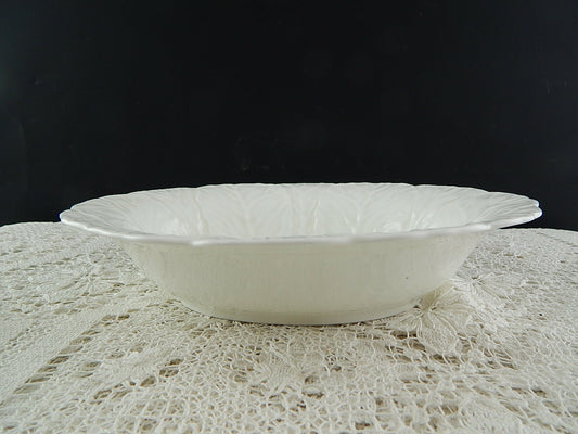 VINTAGE COALPORT PORCELLANA BIANCA CENTROTAVOLA CIOTOLA COUNTRY WARE