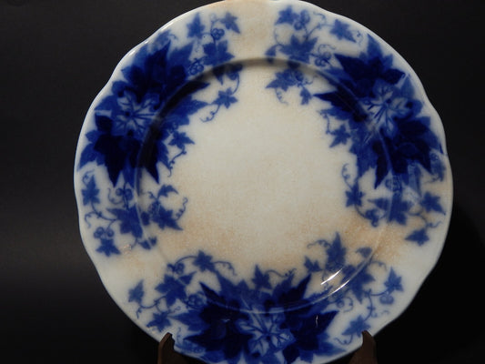 ANTICO VASSOIO PIATTO PORTATA SARREGUEMINES U&C BRYONIA CERAMICA ART NOUVEAU 800