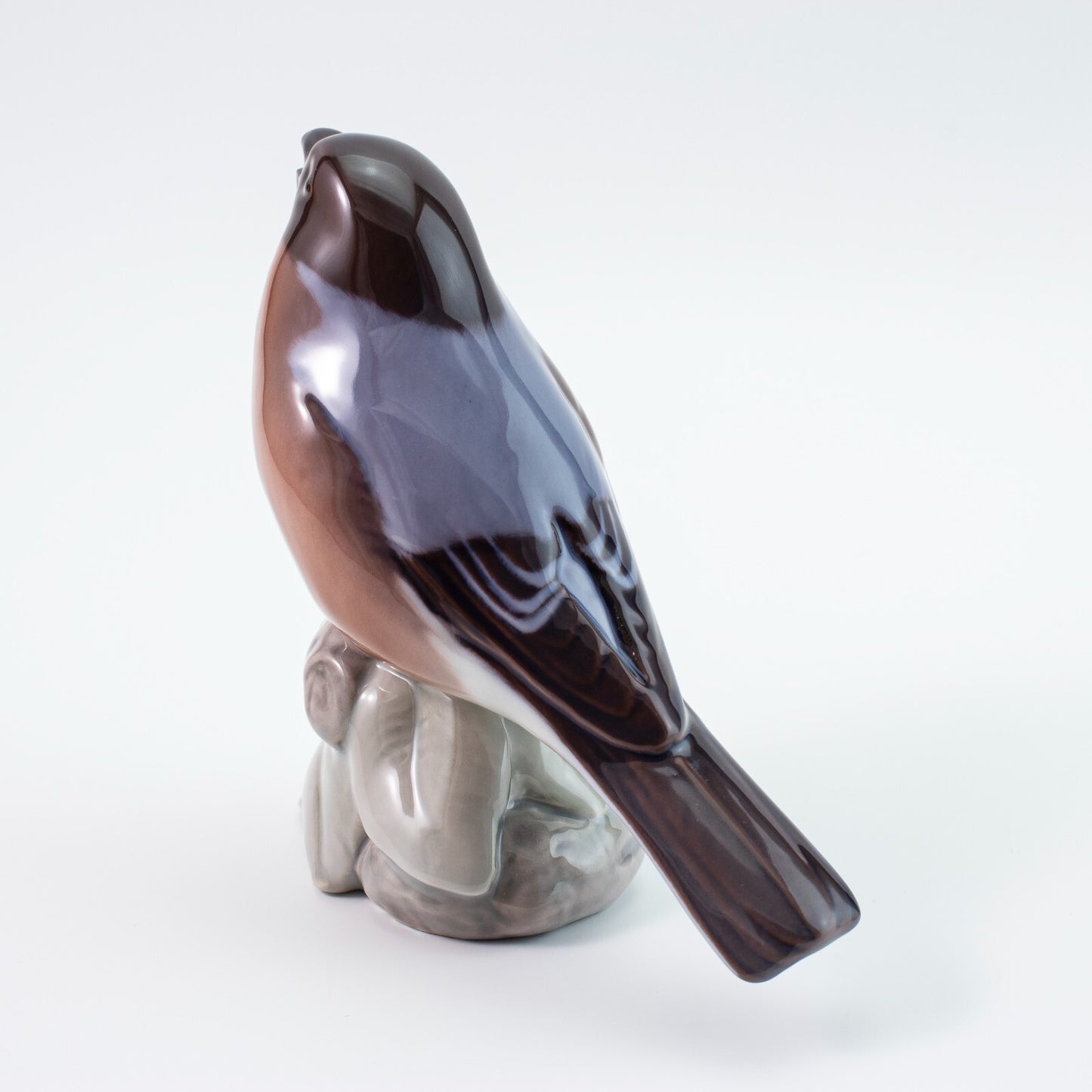 STATUINA PORCELLANA ROYAL COPENHAGEN BING&GRONDAHL "Ciuffolotto" CM 12x22x7