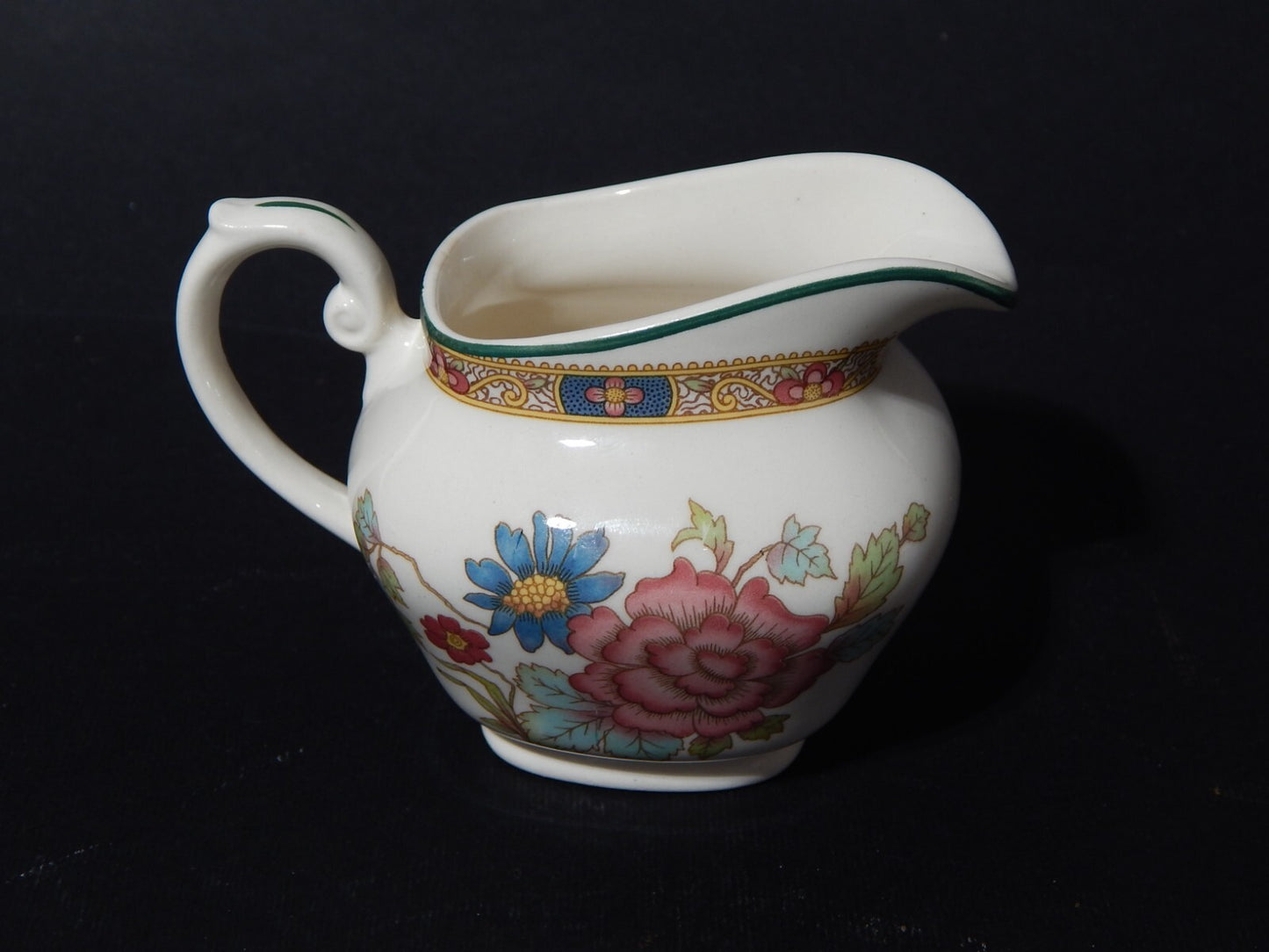 VINTAGE LATTIERA BRICCO PORCELLANA ORIENT DYNASTY COLLECTION BY FRANCISCAN