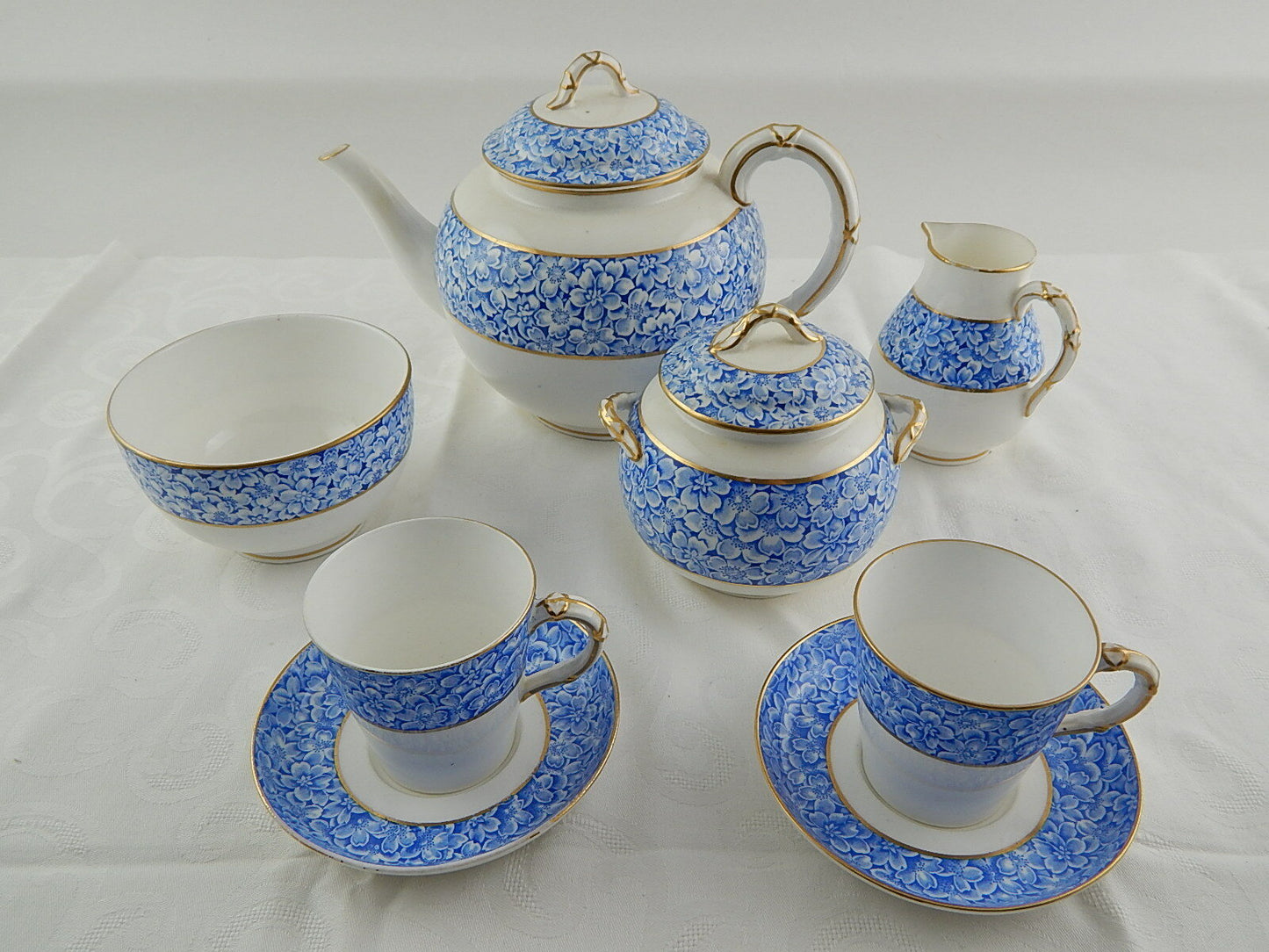 ANTICO SERVIZIO TE' 1879 PORCELLANA ROYAL WORCESTER AESTHETIC DESIGN C. DRESSER