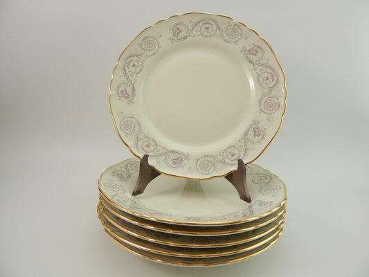 VINTAGE SET 6 PIATTI PIANI PREZIOSA PORCELLANA RICHARD GINORI DECORO ARABESCHI