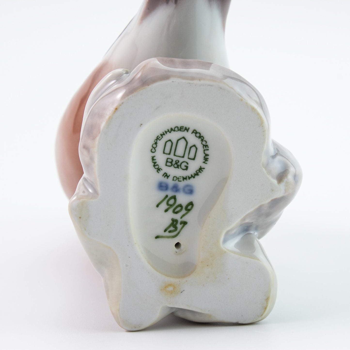 STATUINA PORCELLANA ROYAL COPENHAGEN BING&GRONDAHL "Ciuffolotto" CM 12x22x7