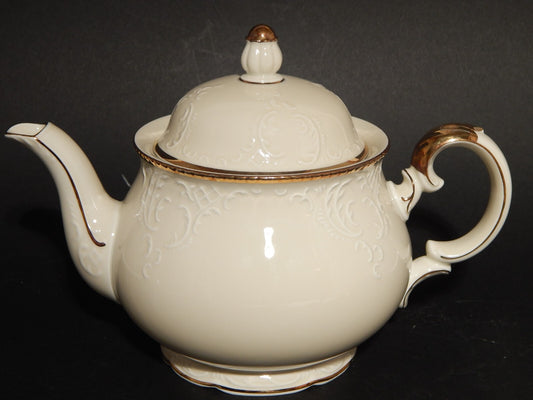 PREZIOSA TEIERA IN PORCELLANA ZEH SCHERZER BAVARIA STILE ROCAILLE