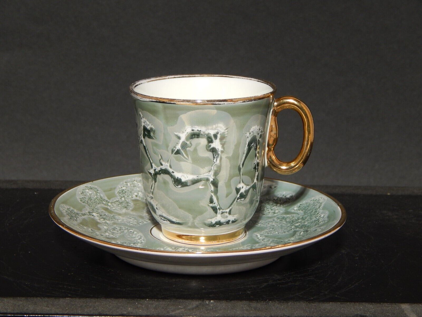 VINTAGE TAZZA CAFFE' CERAMICA MADE IN ITALY CERAMISTA BRUNO GIACHETTI #1687