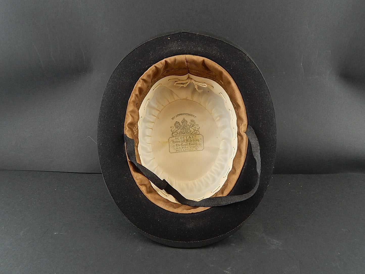 ANTICA BOMBETTA INGLESE BOWLER SCOTT&CO. 1 OLD BOND STREET PICCADILLY LONDON