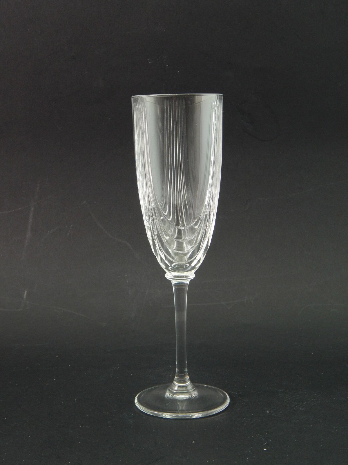 VINTAGE ELEGANTE SERVIZIO 18 CALICI CRISTALLO IN STILE ART DECO MADE IN ITALY