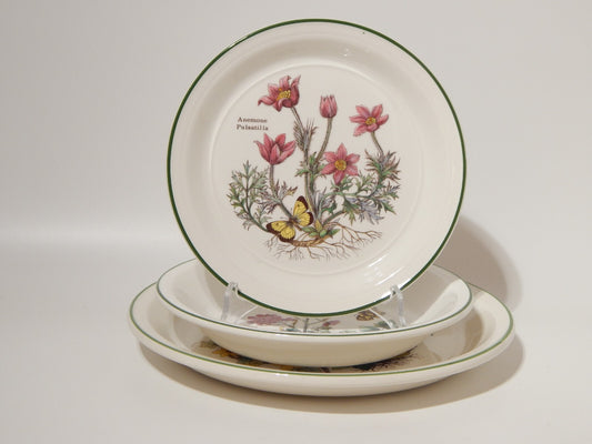 CERAMICA ENOCH WEDGWOOD VINTAGE SERVIZIO 18 PIATTI SERIE BOTANICA FLORABUNDA