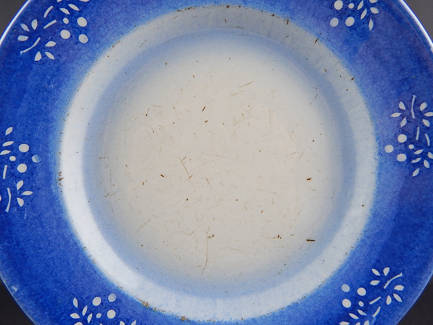 ANTICO ARTE POVERA INTROVABILE PIATTO CERAMICA FELICE MUSSO MONDOVI' 1877 CM 29