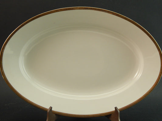 ANTICO PREZIOSO VASSOIO OVALE IMPERO PORCELLANA RICHARD GINORI DOCCIA DEL 1939 #
