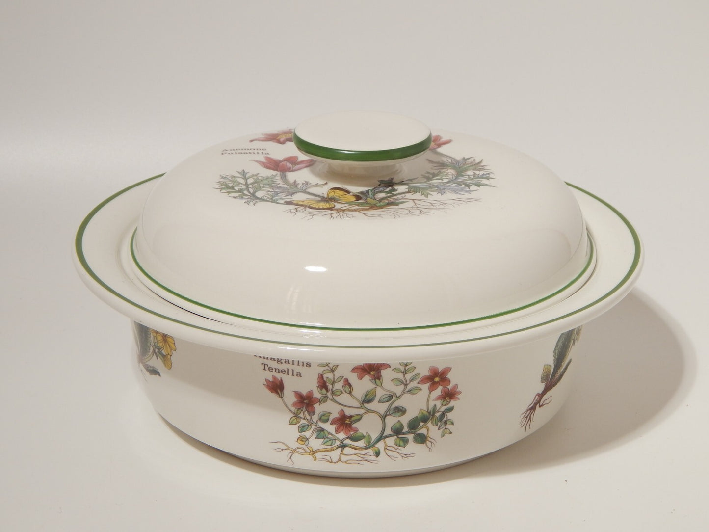 CERAMICA ENOCH WEDGWOOD ZUPPIERA LEGUMIERA SERIE BOTANICA FLORABUNDA