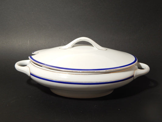 ANTICA PRIMO 900 ZUPPIERA LEGUMIERA STILE IMPERO PORCELLANA KPM GERMANY