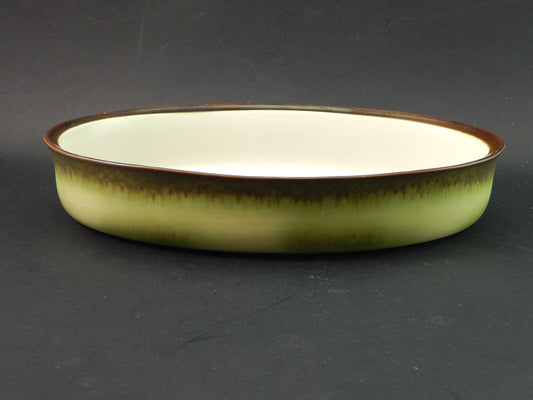 VINTAGE PORCELLANA MANCIOLI COLLEZIONE TUSCIA TEGLIA PIROFILA