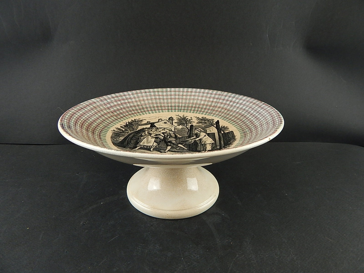 ANTICA ALZATA FRUTTIERA PORCELLANA VILLEROY&BOCH WALLERFANGEN FINE 800 A402