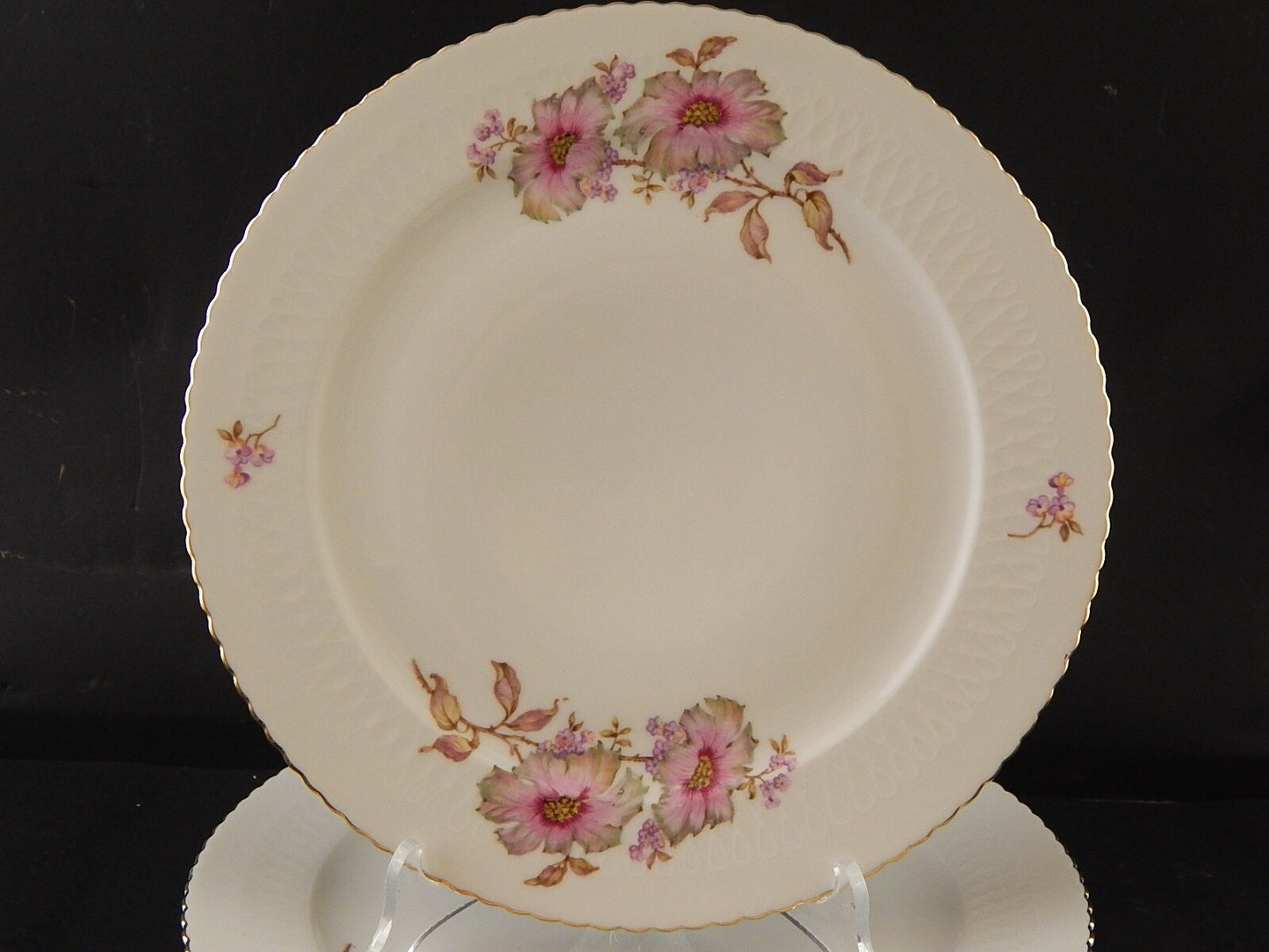 ANTICO RARO SERVIZIO 6 PIATTI PIANI PORCELLANA SELTMANN WEIDEN BAVARIA ELISABETH