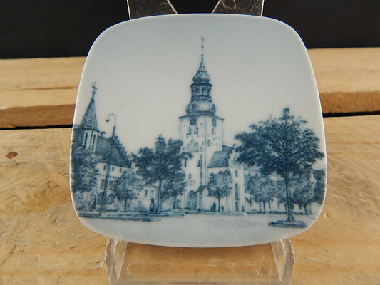 ROYAL COPENHAGEN BING&GRONDAHL PLAQUETTE PIATTINO PORCELLANA BUNDOLFI AALBORG