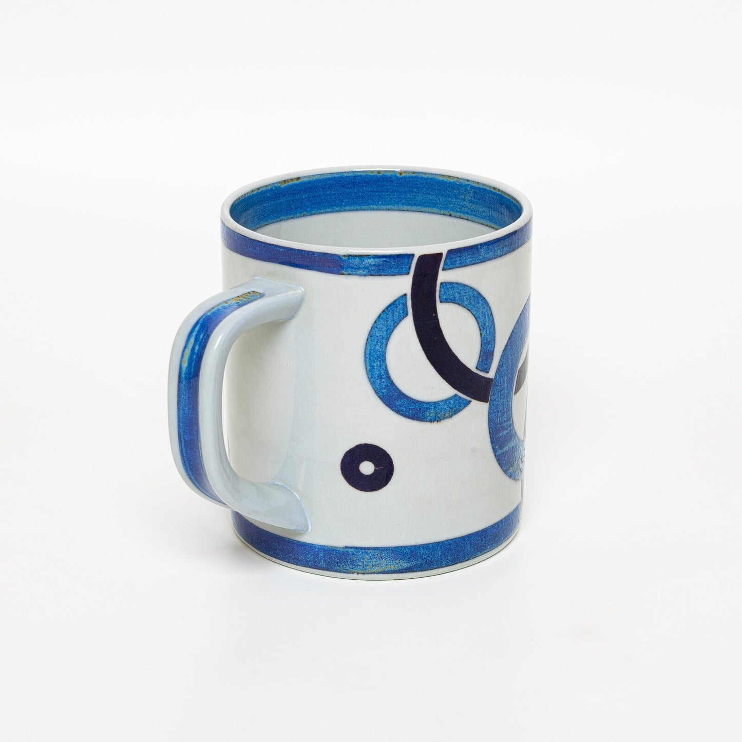 ROYAL COPENHAGEN TAZZA ANNUALE 1972 GRANDE, PORTAPENNE PORTAUTENSILI CERAMICA