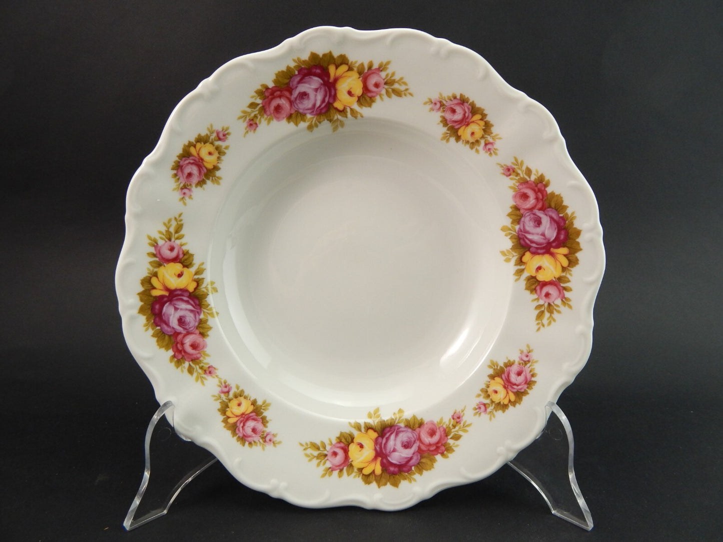 VINTAGE SERVIZIO TAVOLA PIATTI PORCELLANA SELTMANN WEIDEN BAVARIA COUNTRY ROSES