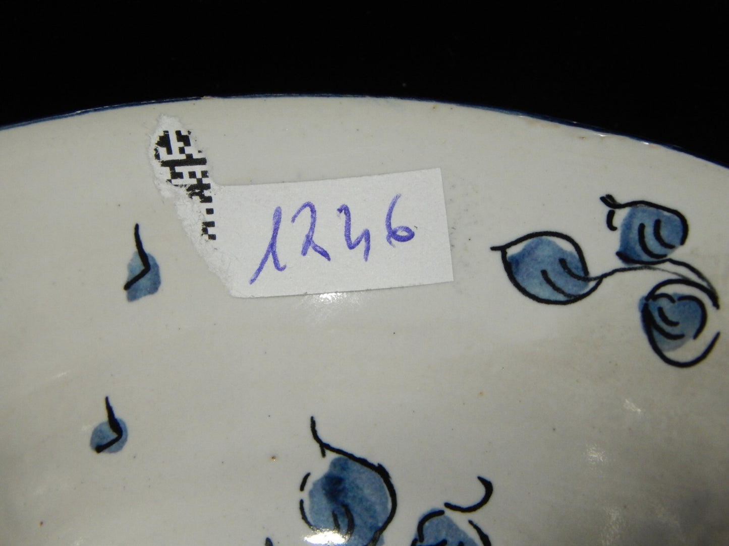 ANTICA TAZZA CERAMICA ALBISOLA ALBA DOCILIA FATTA DIPINTA A MANO PRIMO 900 #1746