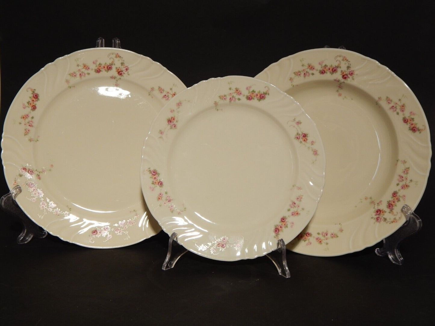 ANTICO SERVIZIO 12 PIATTI PREZIOSA PORCELLANA ROSENTHAL THOMAS IVORY BAVARIA