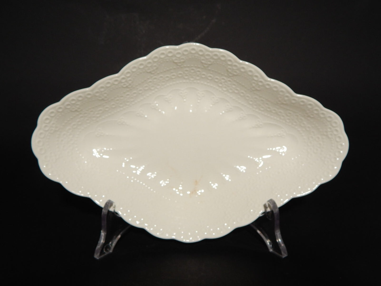 ANTICA RAVIERA VASSOIO INGLESE SEMI PORCELLANA COPELAND SPODE'S JEWEL 1926 ##