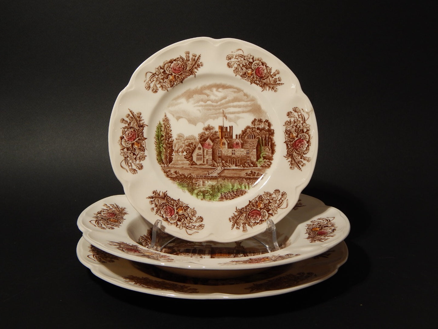 ANTICO SERVIZIO TAVOLA 18 PIATTI PORCELLANA JOHNSON BROS ROYAL HOMES OF BRITAIN