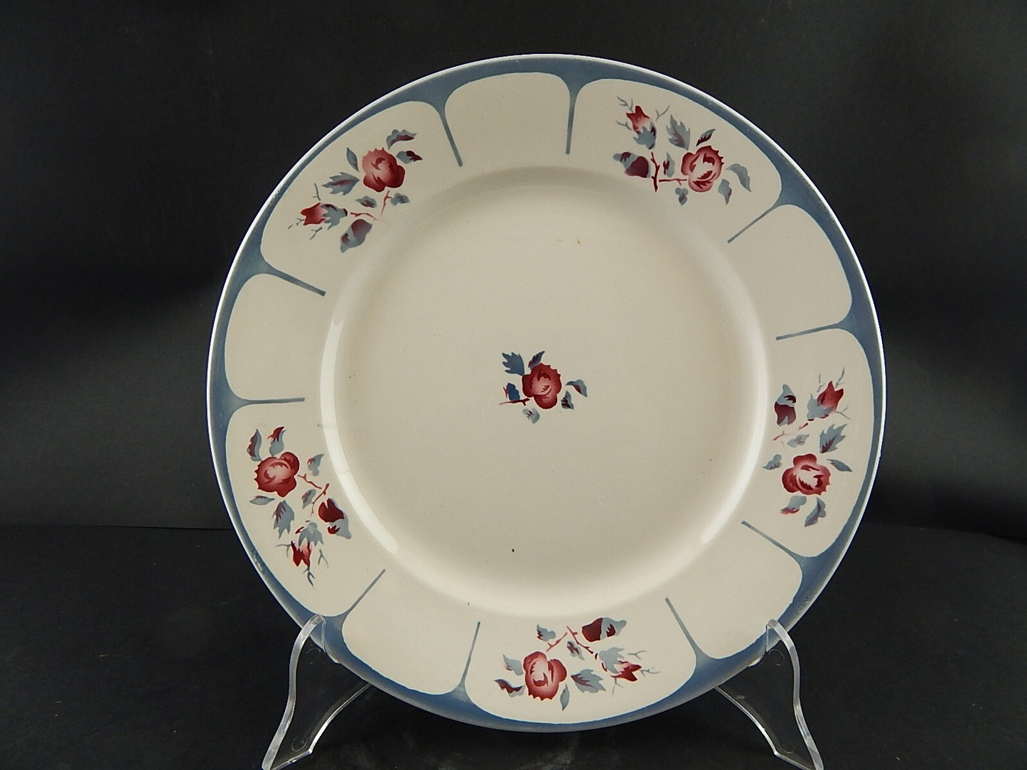 ANTICO ART DECO SERVIZIO TAVOLA PIATTI CERAMICA SARREGUEMINES DIGOIN NINETTE