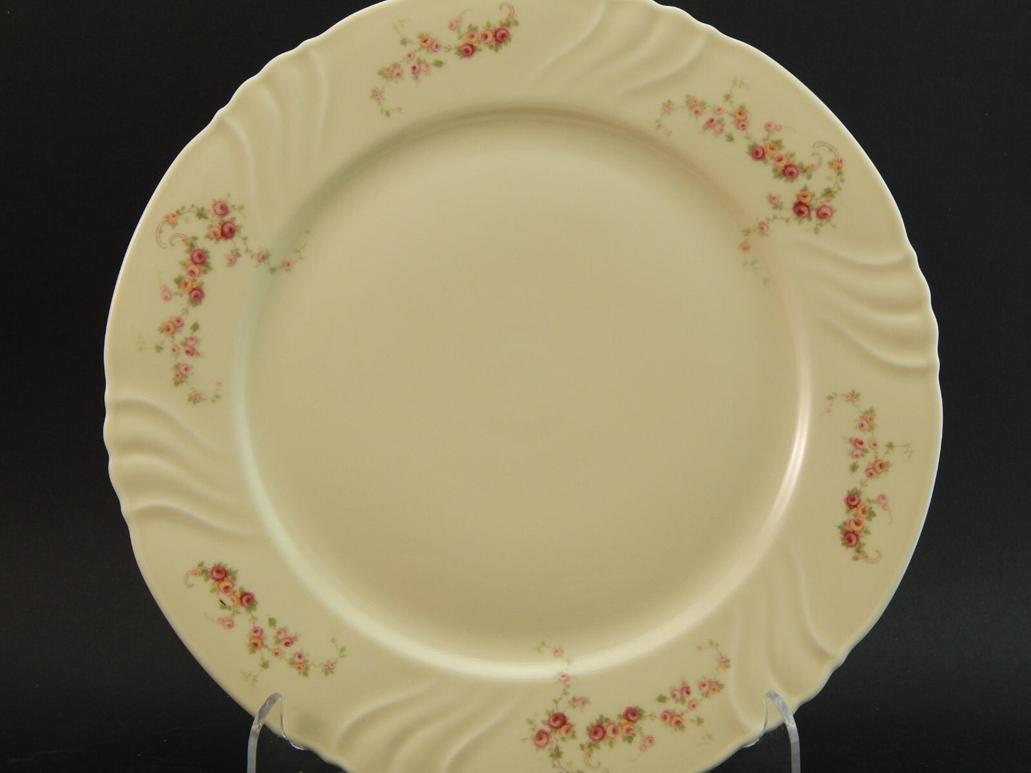 ANTICO VASSOIO ROTONDO PREZIOSA PORCELLANA ROSENTHAL THOMAS IVORY BAVARIA