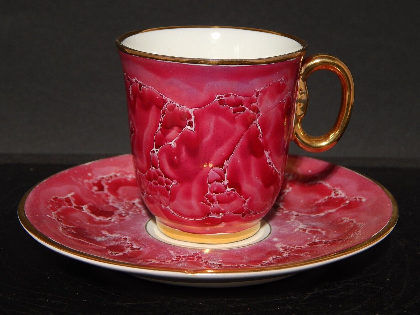 VINTAGE TAZZA CAFFE' CERAMICA MADE IN ITALY CERAMISTA BRUNO GIACHETTI #1690