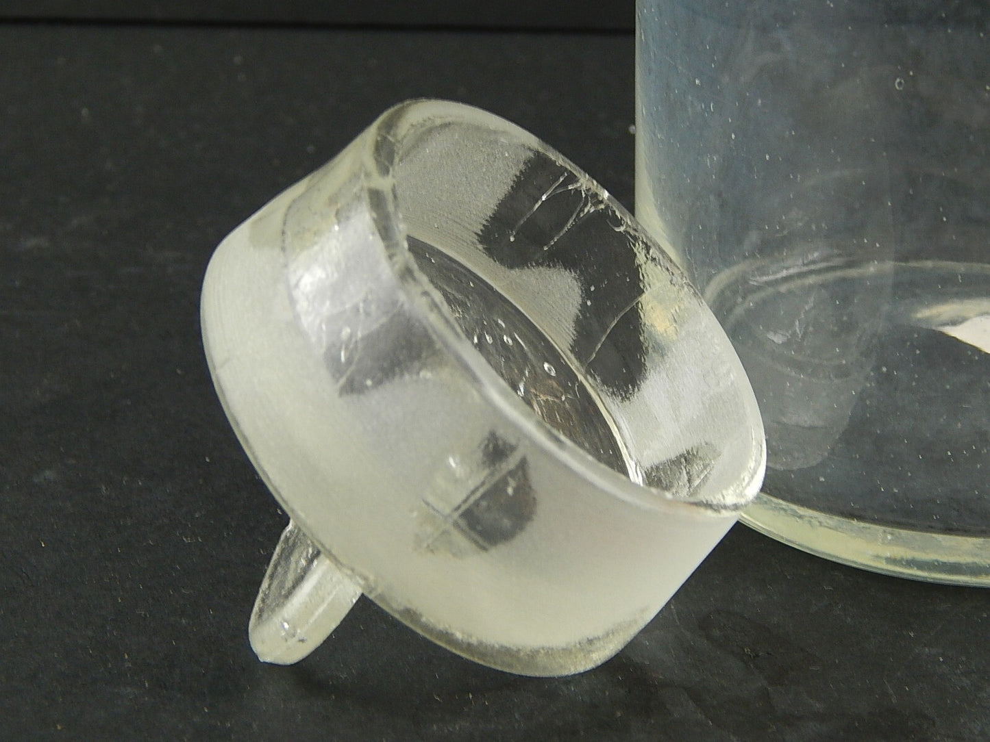ANTICO VASO ALBARELLO VETRO SOFFIATO ALTARE FARMACIA DROGHERIA A575
