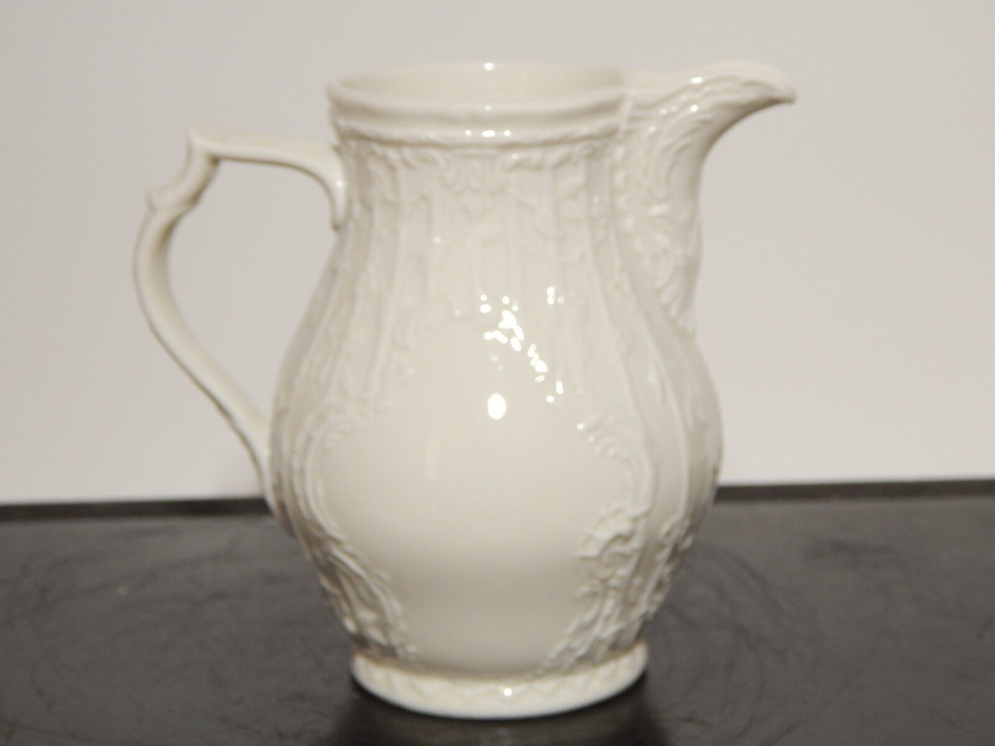 VINTAGE STILE ROCAILLE ELEGANTE LATTIERA BRICCO SANS SOUCI PORCELLANA ROSENTHAL