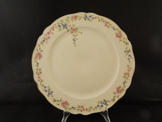 ANTICO VASSOIO ROTONDO PIANO PREZIOSA PORCELLANA KRAUTHEIM BAVARIA CM 32