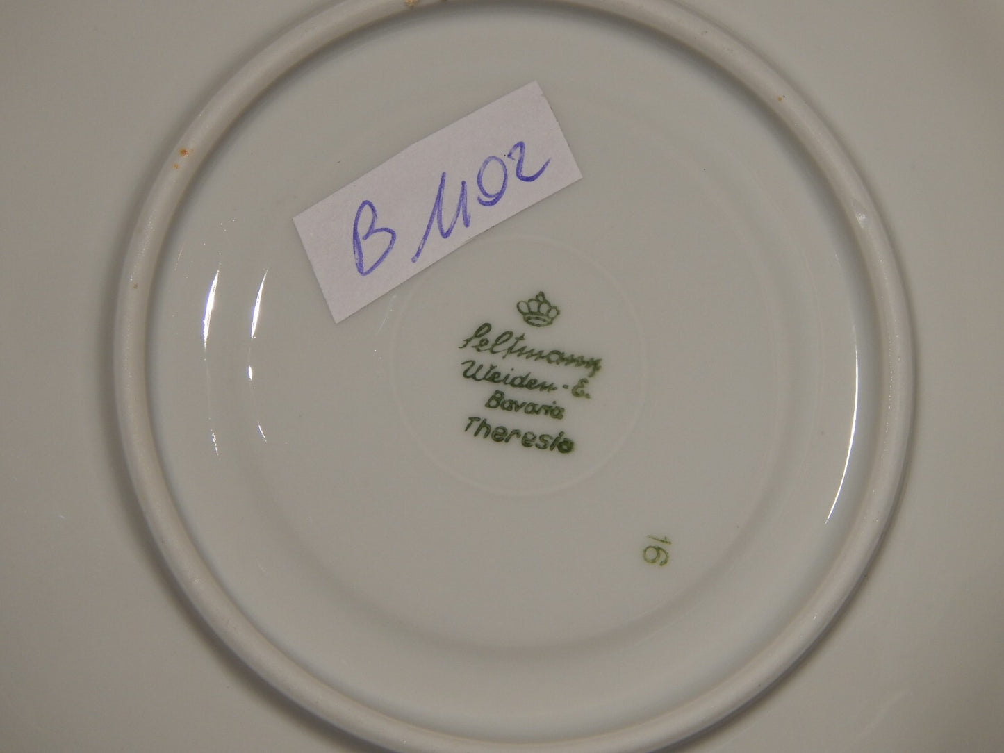 ANTICA TAZZA TE' PORCELLANA BIANCA BAVARIA SELTMANN WEIDEN THERESIA B1102