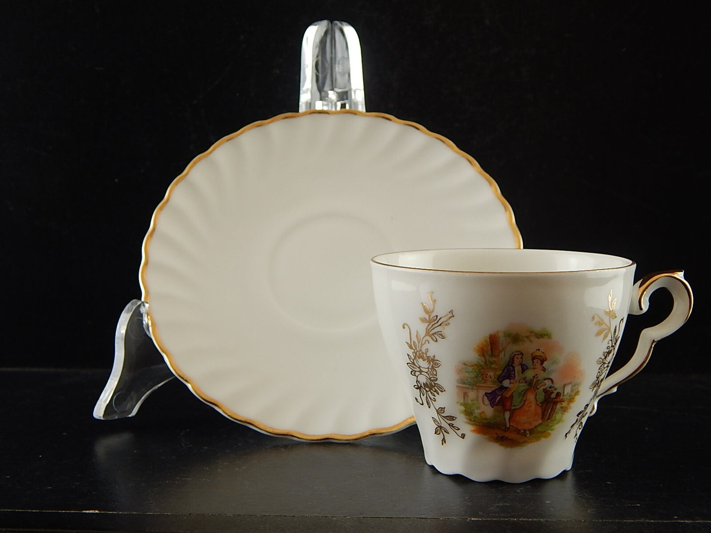 ANTICO SERVIZIO 6 TAZZINE CAFFE' PORCELLANA RHEINPFALZ HARTPORZELLAN BAVARIA