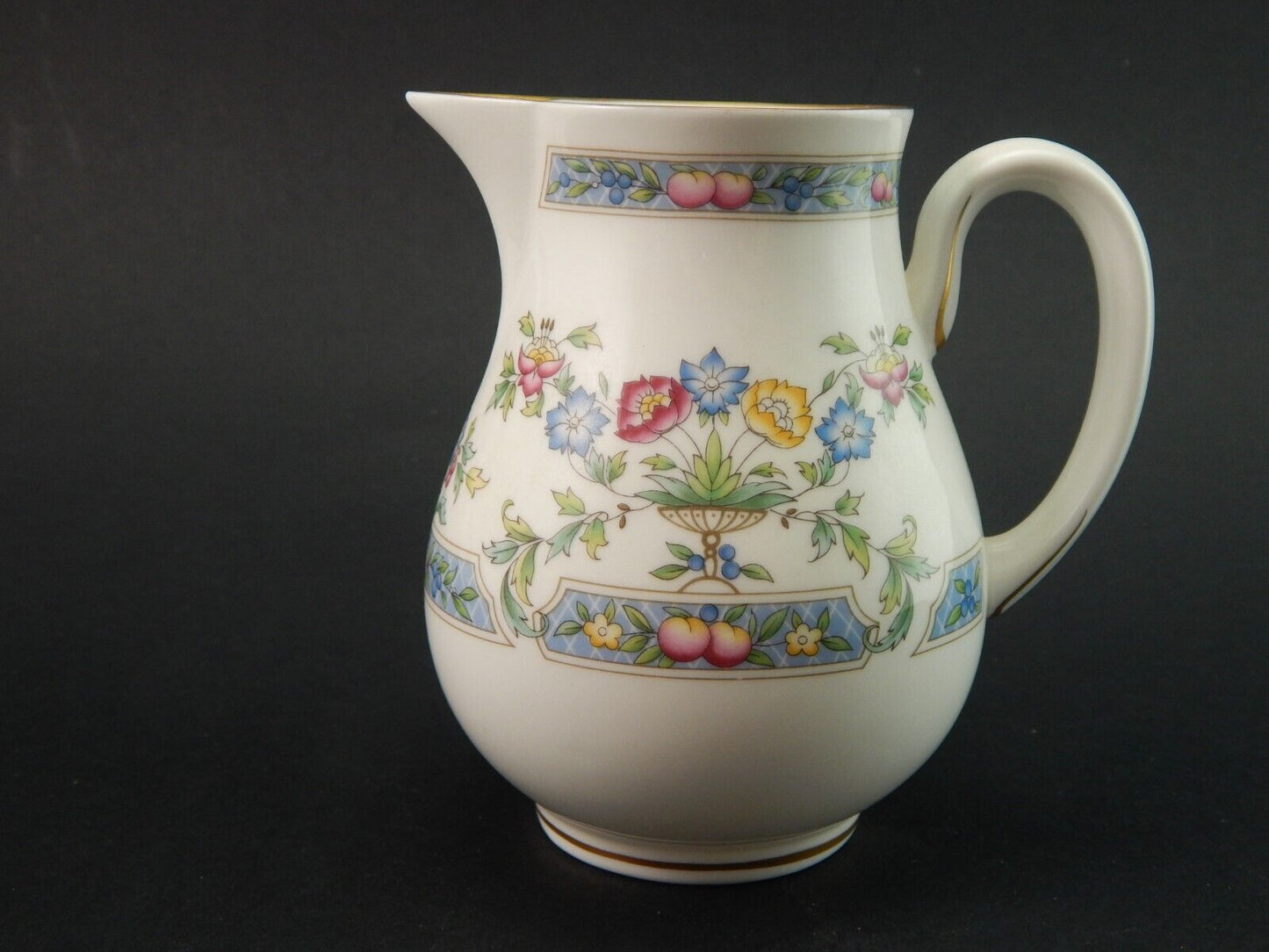 VINTAGE RARA LATTIERA BRICCO MAYFIELD PORCELLANA ROYAL WORCESTER DEL 1981