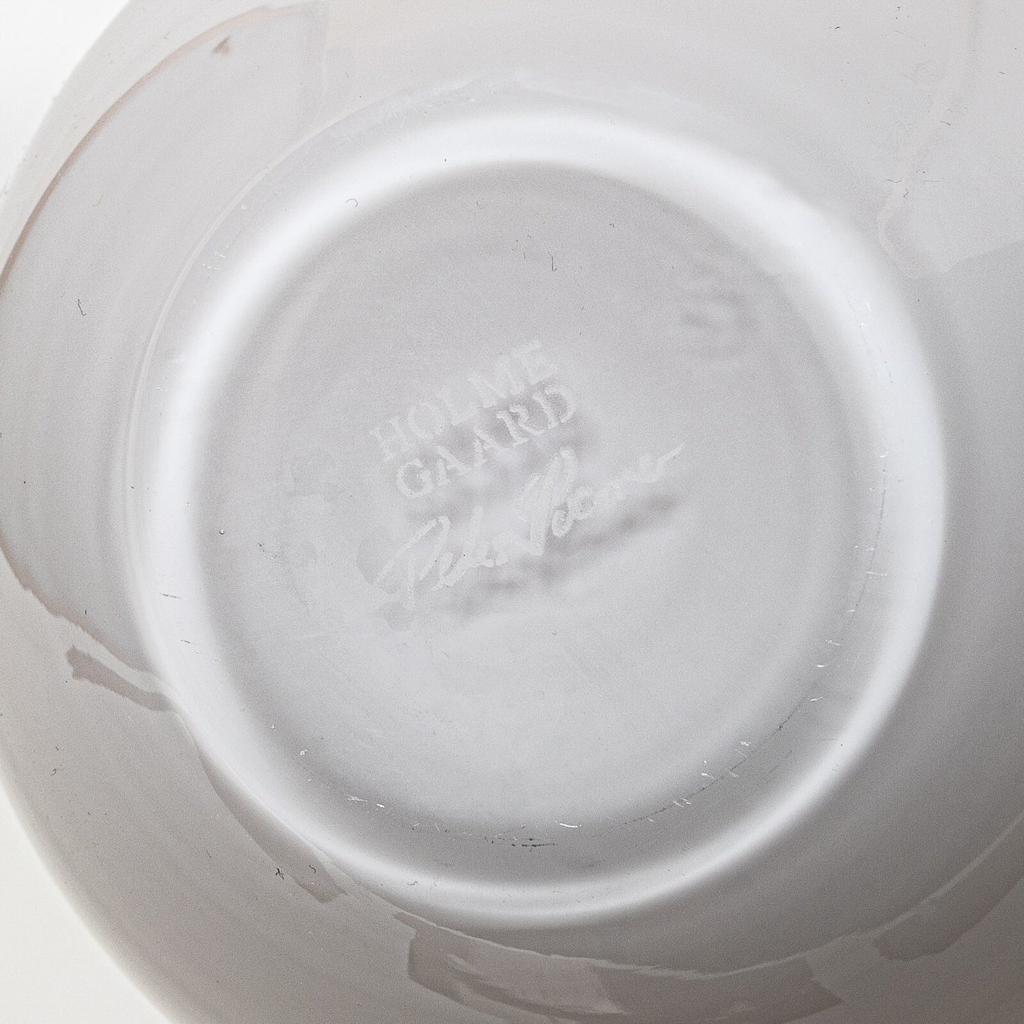 VASO VETRO SOFFIATO OPALINO BIANCO HOLMEGARD COCOON PETER SVARRER CM 21