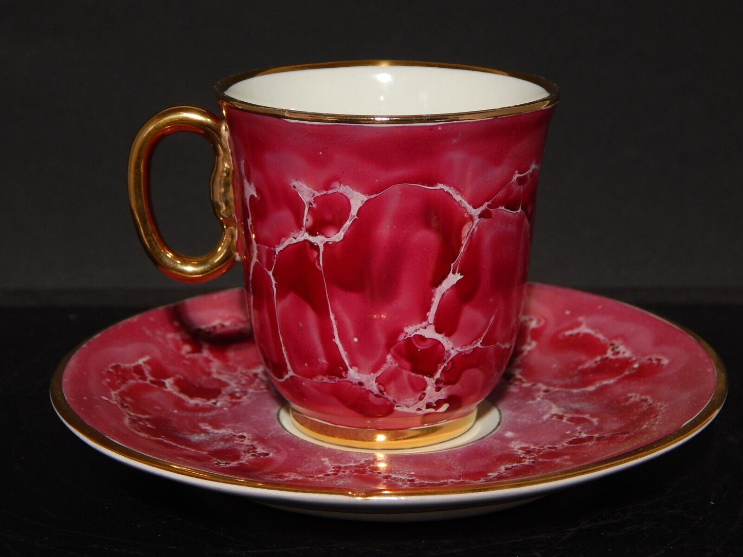 VINTAGE TAZZA CAFFE' CERAMICA MADE IN ITALY CERAMISTA BRUNO GIACHETTI #1690