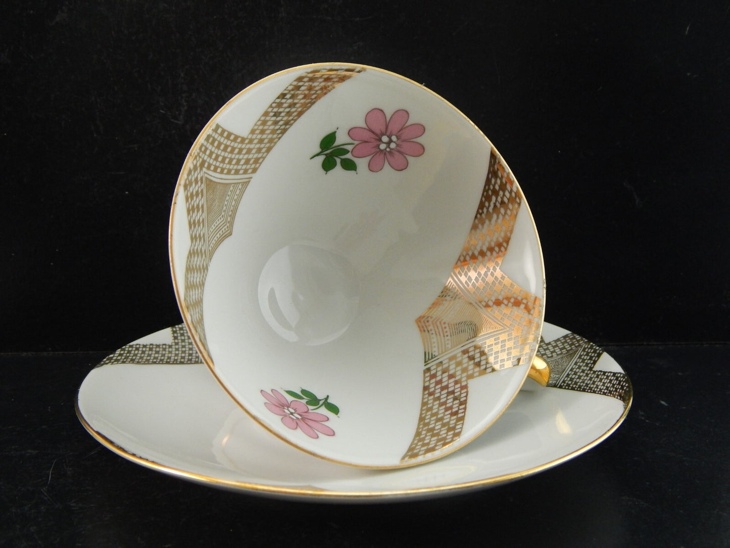 ANTICA RARA ART DECO TAZZA DA TE' PORCELLANA WINTERLING BAVARIA