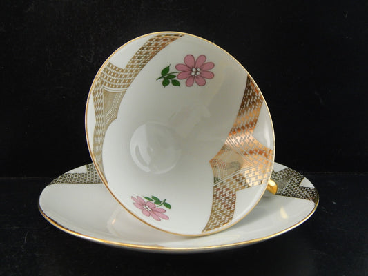 ANTICA RARA ART DECO TAZZA DA TE' PORCELLANA WINTERLING BAVARIA