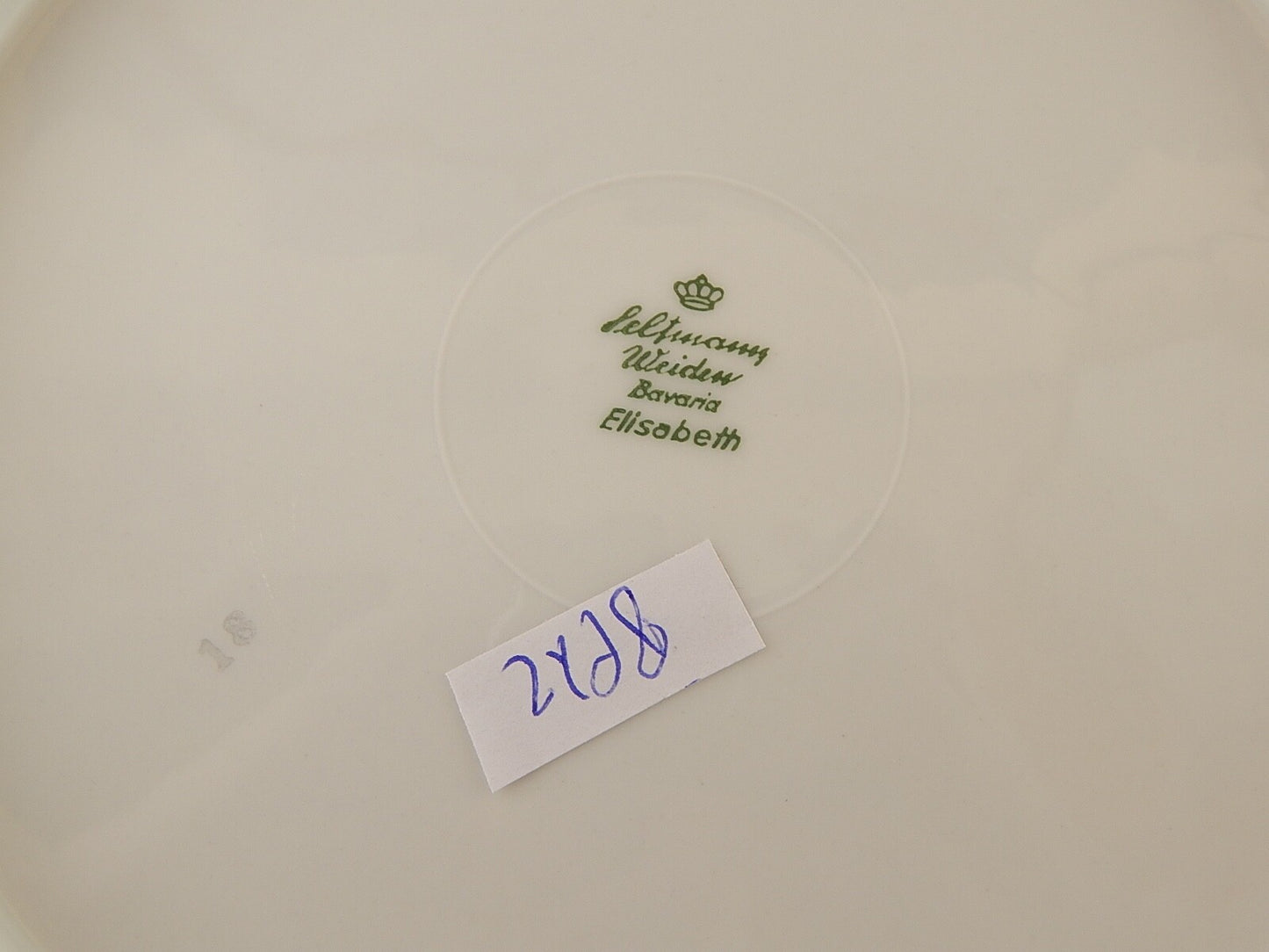 ANTICO RARO SERVIZIO 6 PIATTI PIANI PORCELLANA SELTMANN WEIDEN BAVARIA ELISABETH