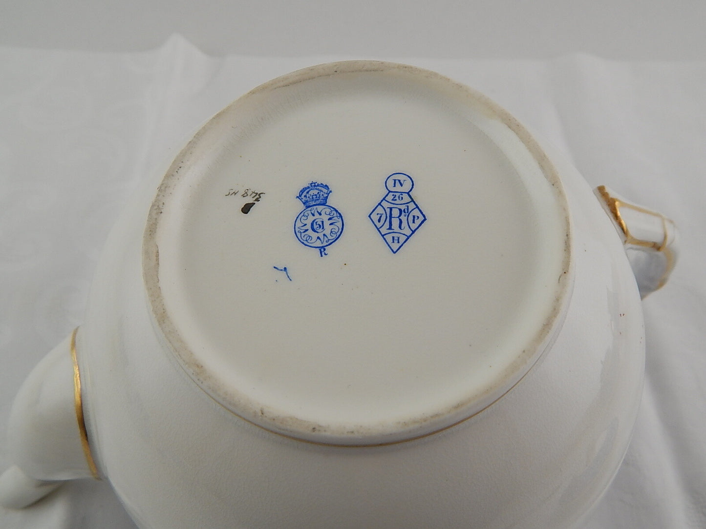 ANTICO SERVIZIO TE' 1879 PORCELLANA ROYAL WORCESTER AESTHETIC DESIGN C. DRESSER