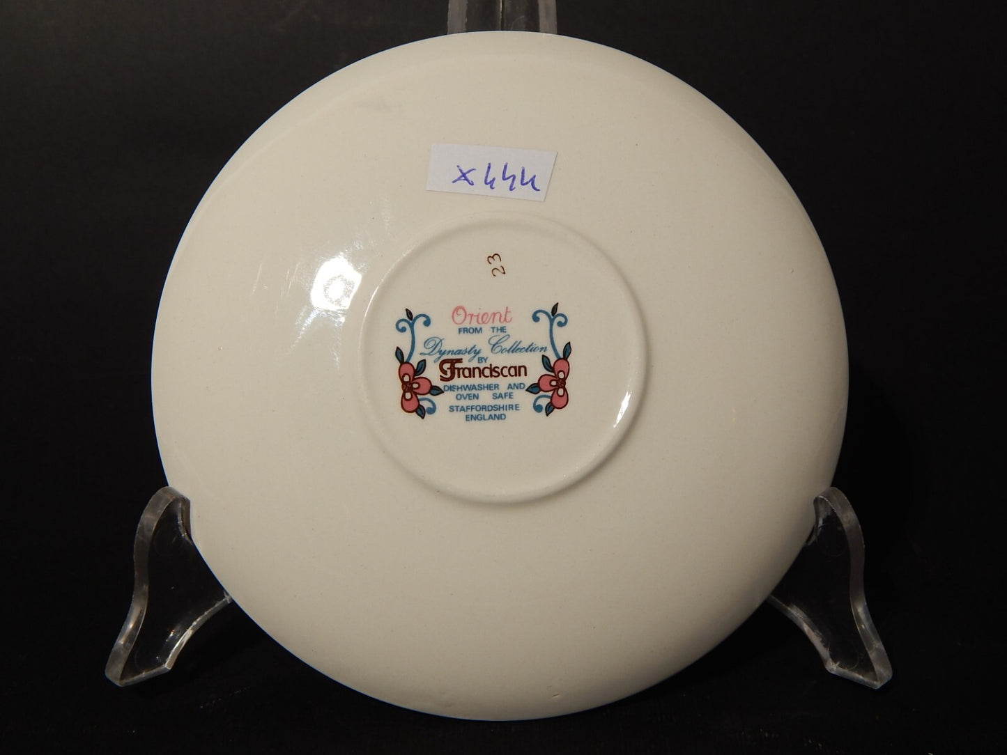 VINTAGE TAZZA DA TÈ PORCELLANA ORIENT DYNASTY COLLECTION BY FRANCISCAN