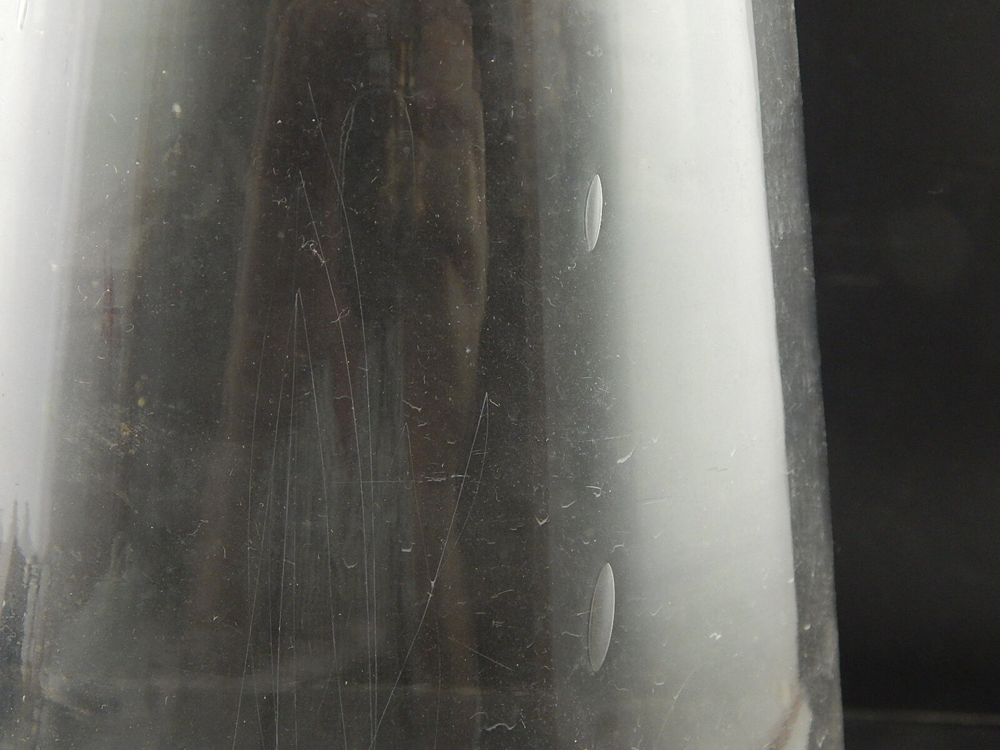 ANTICO VASO E COPERCHIO ALBARELLO VETRO SOFFIATO ALTARE DROGHERIA O FARMACIA