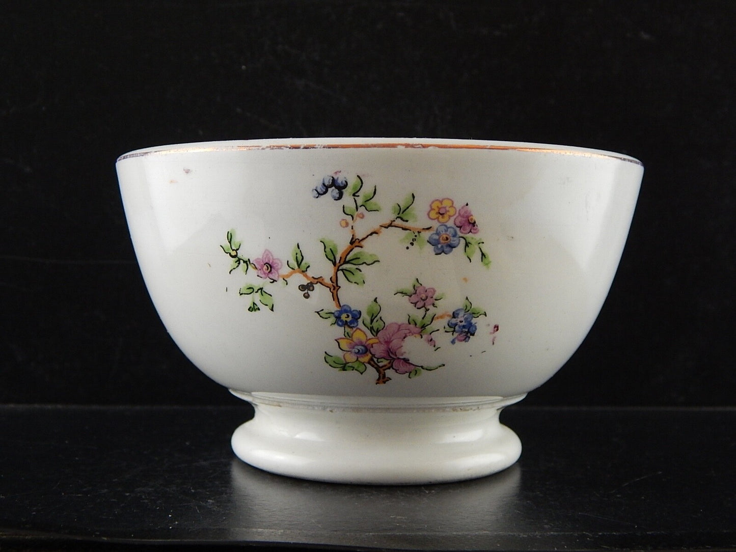 ARTE POVERA ANTICA 1927 SCODELLA TAZZA CERAMICA REVELLI LAVENO MARCHIO AQUILA